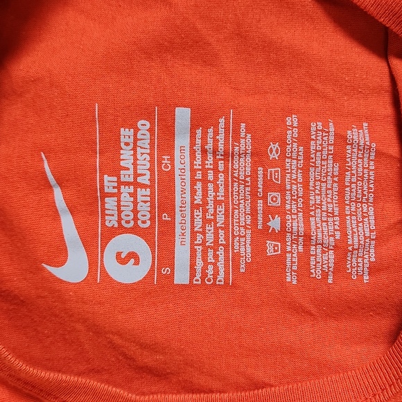 NIKE Slim Fit Size S, Stronger, Faster, Better, Just Do It. Logo tee - Picture 10 of 13